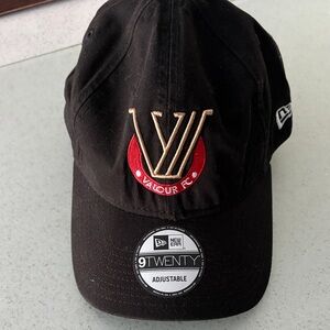 New Era Black and Red Valour FC Cap